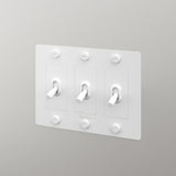 3G Toggle Switch White By Buster And Punch Side View