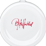 Bjørn Wiinblad Eva Christmas Ornament, Red, H: 3" By Bjorn Wiinblad