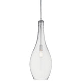 Everly Teardrop Pendant Chrome