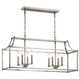 Morrigan Linear Chandelier Brushed Nickel
