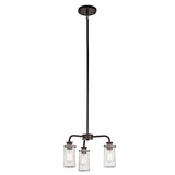 Braelyn Semi Flush Chandelier Olde Bronze