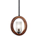 Grand Bank Pendalette Pendant Auburn Stained Finish