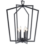 Abbotswell Foyer Pendant Black 24.75 Inch