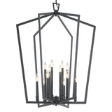 Abbotswell Foyer Chandelier Black 30 Inch