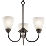 Jolie Bell Mini Chandelier Olde Bronze
