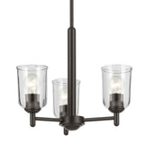 Shailene Chandelier Olde Bronze 3 Light