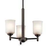 Shailene Chandelier Olde Bronze 3 Light