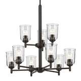 Shailene Chandelier Olde Bronze 9 Light