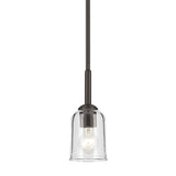 Shailene Bell Mini Pendant Olde Bronze