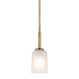 Shailene Bell Pendant Natural Brass
