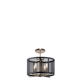 Titus Drum Semi Flush Pendant lifestyle 1