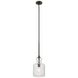 Riviera Pendant Olde Bronze 7.75 Inch