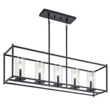 Crosby Linear Chandelier detail 1