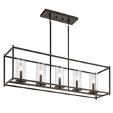 Crosby Linear Chandelier Olde Bronze