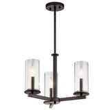 Crosby Chandelier Olde Bronze 3 Light