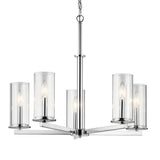 Crosby Chandelier Chrome 5 Light