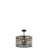 Aldergate Ceiling Drum Semi Flush Light detail 1