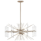 Eris Round Chandelier Polished Nickel 8 Light