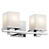 Tully Vanity Light Chrome 2 Light