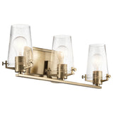 Alton Vanity Light Champagne Bronze 3 Light