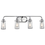 Braelyn Vanity Light Chrome 4 Light
