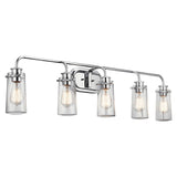 Braelyn Vanity Light Chrome 5 Light