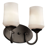 Aubrey Vanity Light Olde Bronze 2 Light