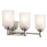 Shailene Vanity Light Brushed Nickel 3 Light