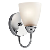 Jolie Wall Bell Sconce Chrome