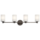 Joelson Vanity Light Olde Bronze 4 Light