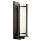 Camden Outdoor Wall Light Anvil Iron 6.25 Inch