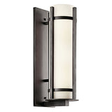 Camden Outdoor Wall Light Anvil Iron 7.25 Inch