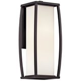 Bowen Outdoor Wall Light Architectural Bronze 7.25 inch / 2 Light