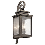 Wiscombe Park Outdoor Wall Light Olde Bronze 9 Inch