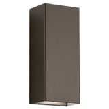 Walden Rectangle Outdoor Wall Light Architectural Bronze