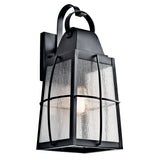 Tolerand Outdoor Wall Light Textured Black 9.5 Inch