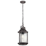 Ashland Bay Outdoor Hanging Light Weathered Zinc