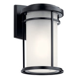 Toman Outdoor Wall Light Black 6 Inch