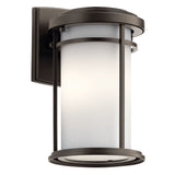Toman Outdoor Wall Light Olde Bronze 6 Inch