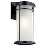 Toman Outdoor Wall Light Black 10 Inch