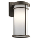 Toman Outdoor Wall Light Olde Bronze 10 Inch