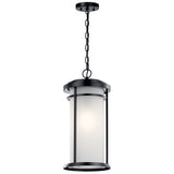 Toman Outdoor Hanging Light Black