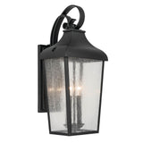 Forestdale Outdoor Wall Light Textured Black 10 Inch