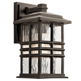 Beacon Square Outdoor Wall Light Olde Bronze 6.5 Inch