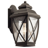Tangier Outdoor Wall Light Olde Bronze 7.5 Inch