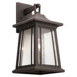 Taden Outdoor Wall Light Rubbed Bronze 10 Inch