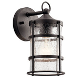 Mill Lane Outdoor Wall Light Anvil Iron 5.5 Inch