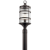 Mill Lane Outdoor Post Lantern Light Anvil Iron