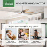 Dempsey Smart Fan with Light