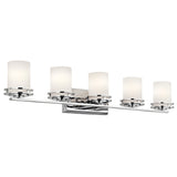 Hendrik Vanity Light Brushed Nickel 5 Light